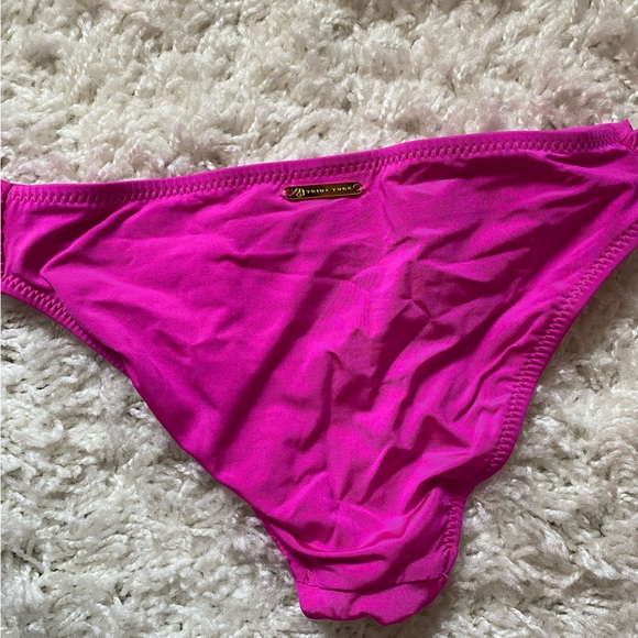 Trina Turk Off Shoulder Bikini, Pink, size 8 - Picture 5 of 6